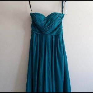 Bill Levkoff Strapless Gown - Oasis
